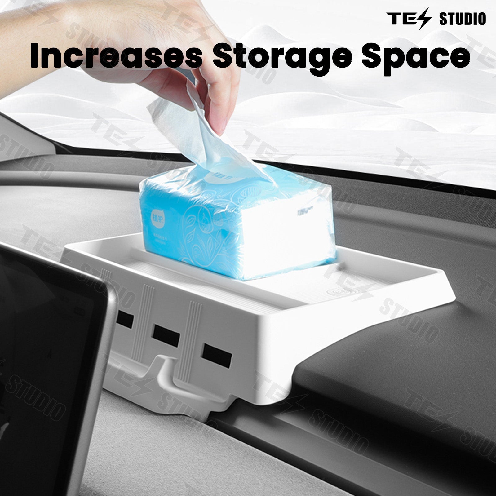 Dashboard Silicone Storage Box For Model 3/Model Y Tesstudio?