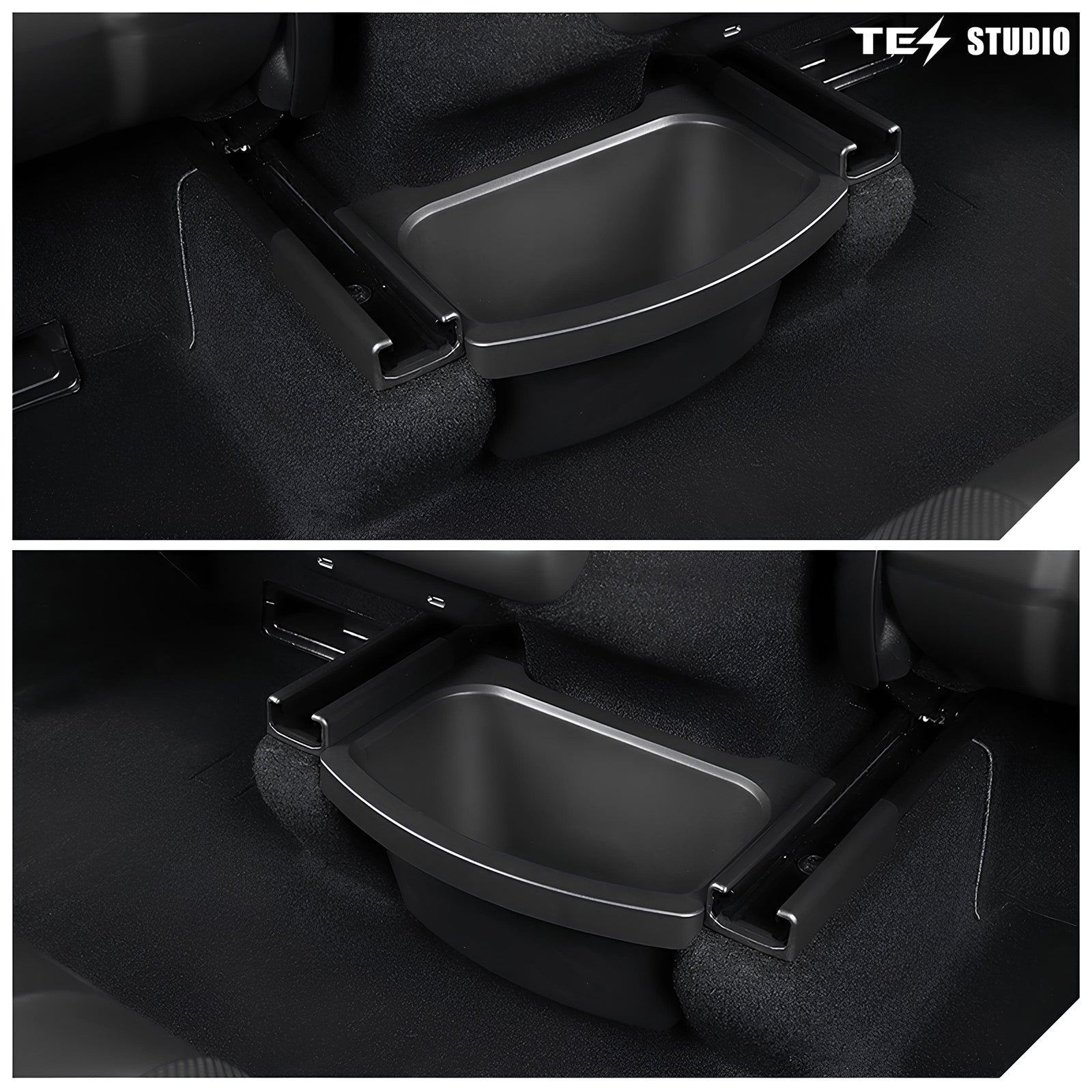 Tesla Model Y Juniper Rear Center Console Organizer Tray 2nd Row Seat Organizer Container Tesstudio?