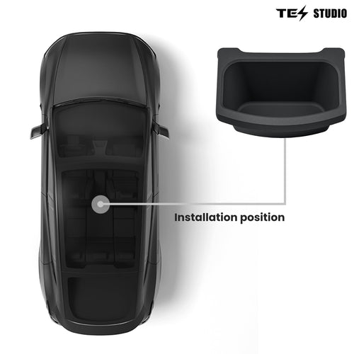 Tesla Model Y Juniper Rear Center Console Organizer Tray 2nd Row Seat Organizer Container Tesstudio?