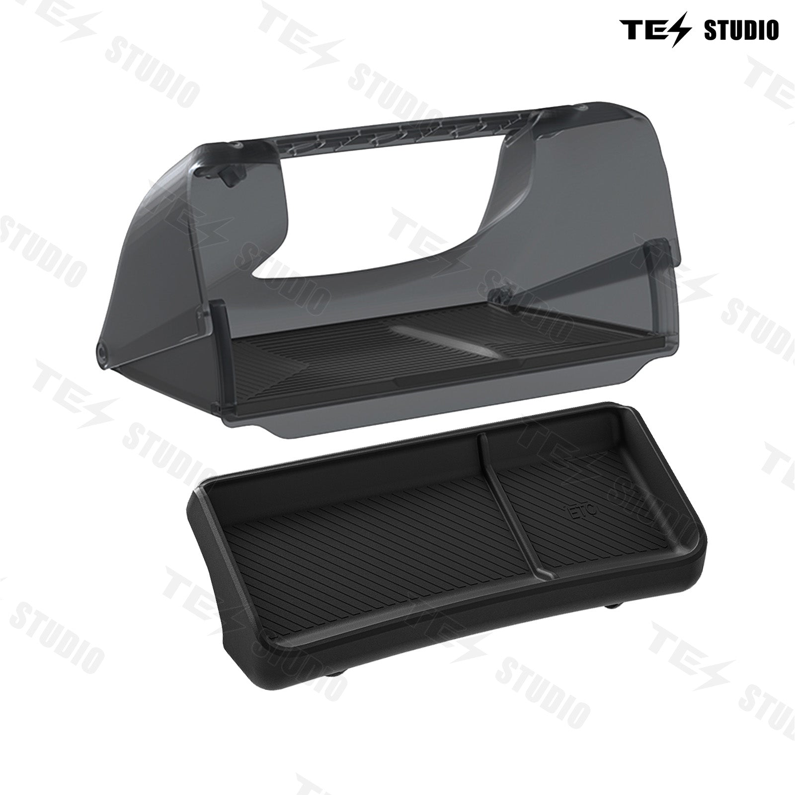 Model 3 Highland Hidden Central Control Screen Lower Storage Box Organizer Behind Screen ETC Storage Box Tesstudio?