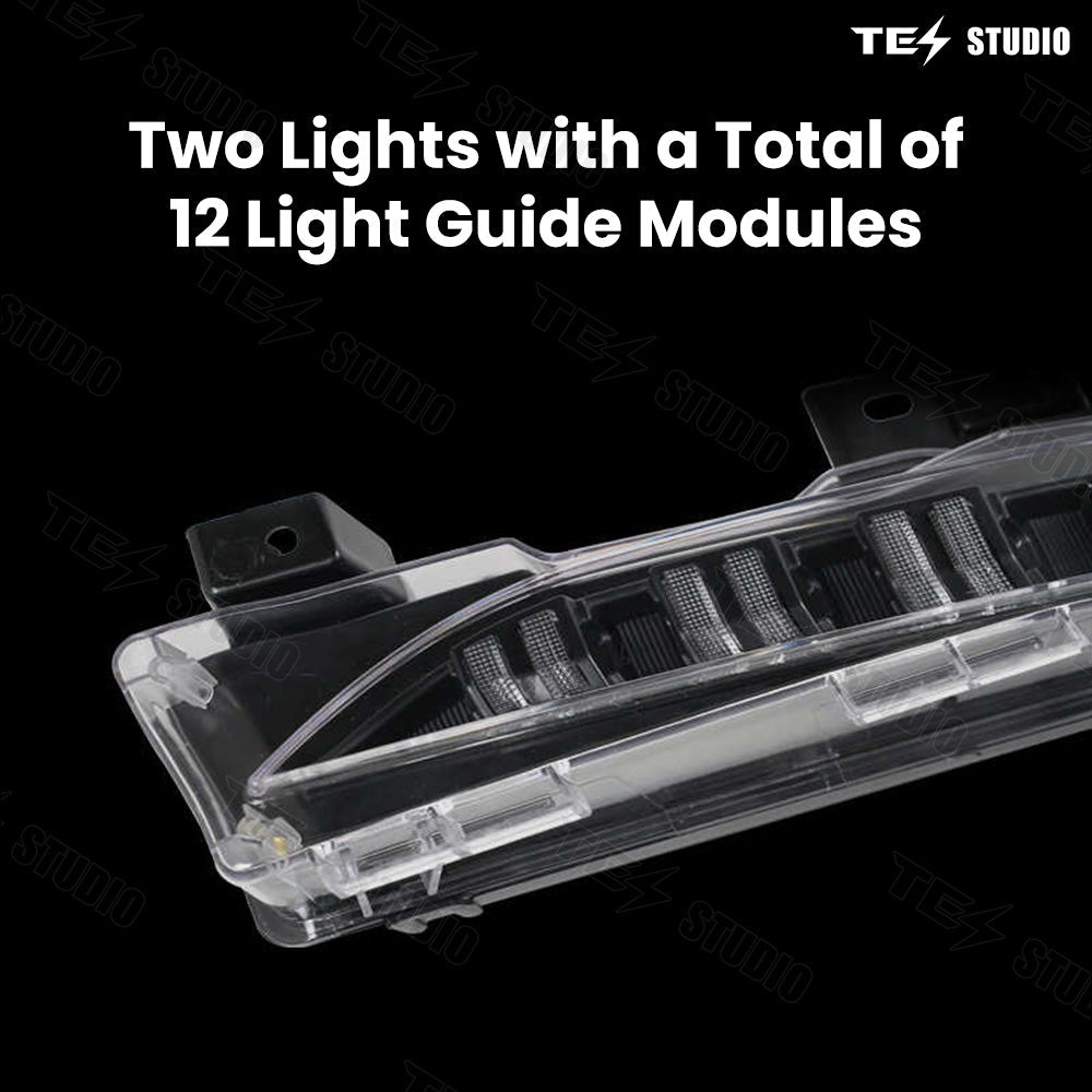 Model 3&Y Front Fog Light Driving Steering LED with Turn Assist Tesstudio?
