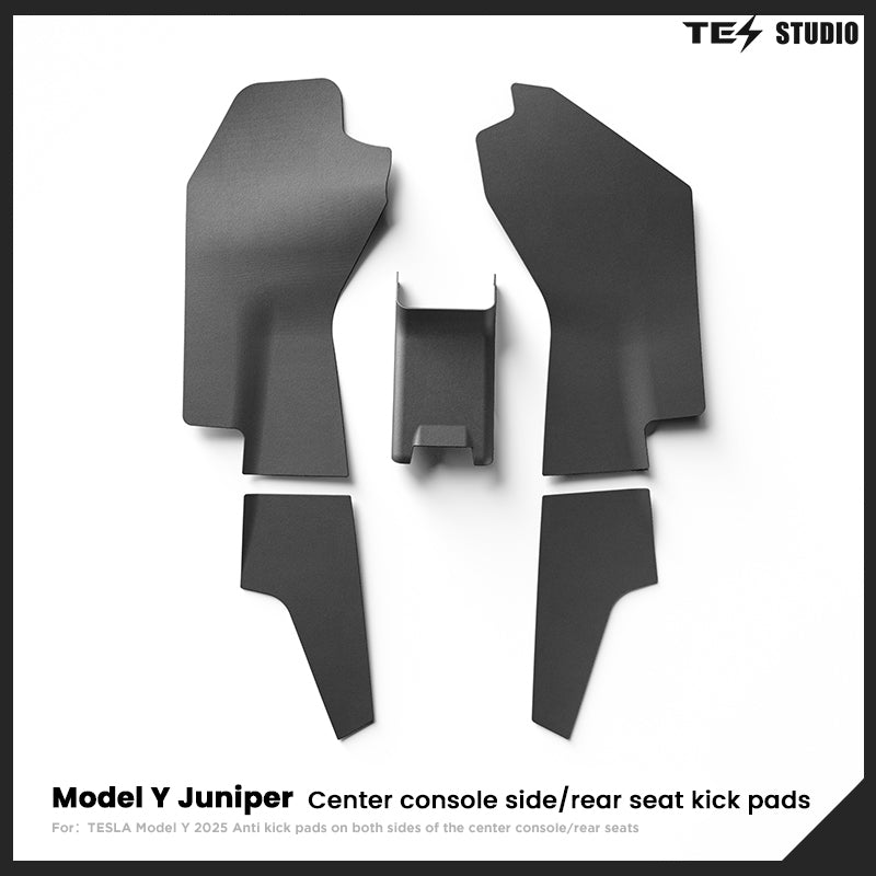 Tesla Model Y Juniper Rear Anti-kick Lower Pad Air Vent Guard Pedal Center Console Panel Protector Tesstudio? 5Pcs