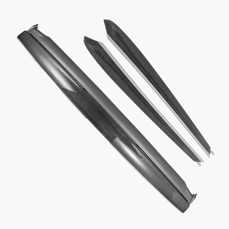 Replacement Real Carbon FiberDoor Trim Panel for Model 3/Y(2017-2024)