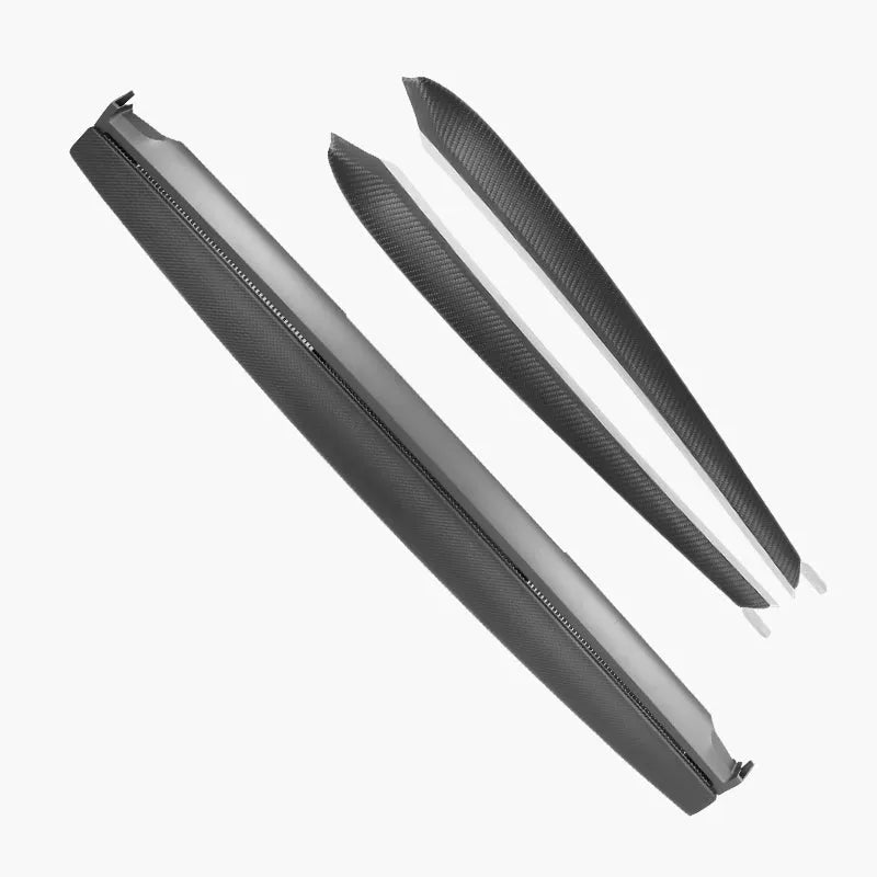 Replacement Real Carbon FiberDoor Trim Panel for Model 3/Y(2017-2024)