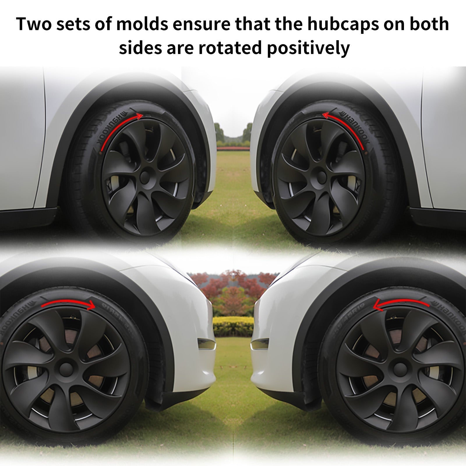 Tesla Model Y Wheels Hub Caps 19'' Cyclone Style Wheel Cover Tesla Model Y Wheel Covers Tesstudio?