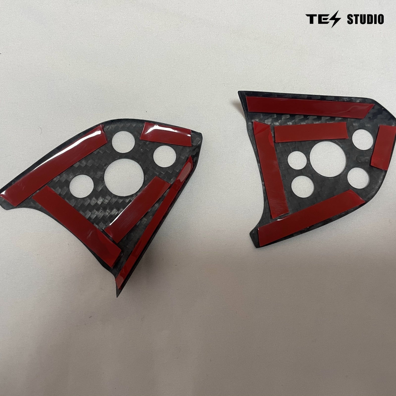 Tesla Accessories Model 3 Highland Steering Wheel Trim Cover Real Carbon Fiber Model 3 Highland Interior Accessories Tesstudio?