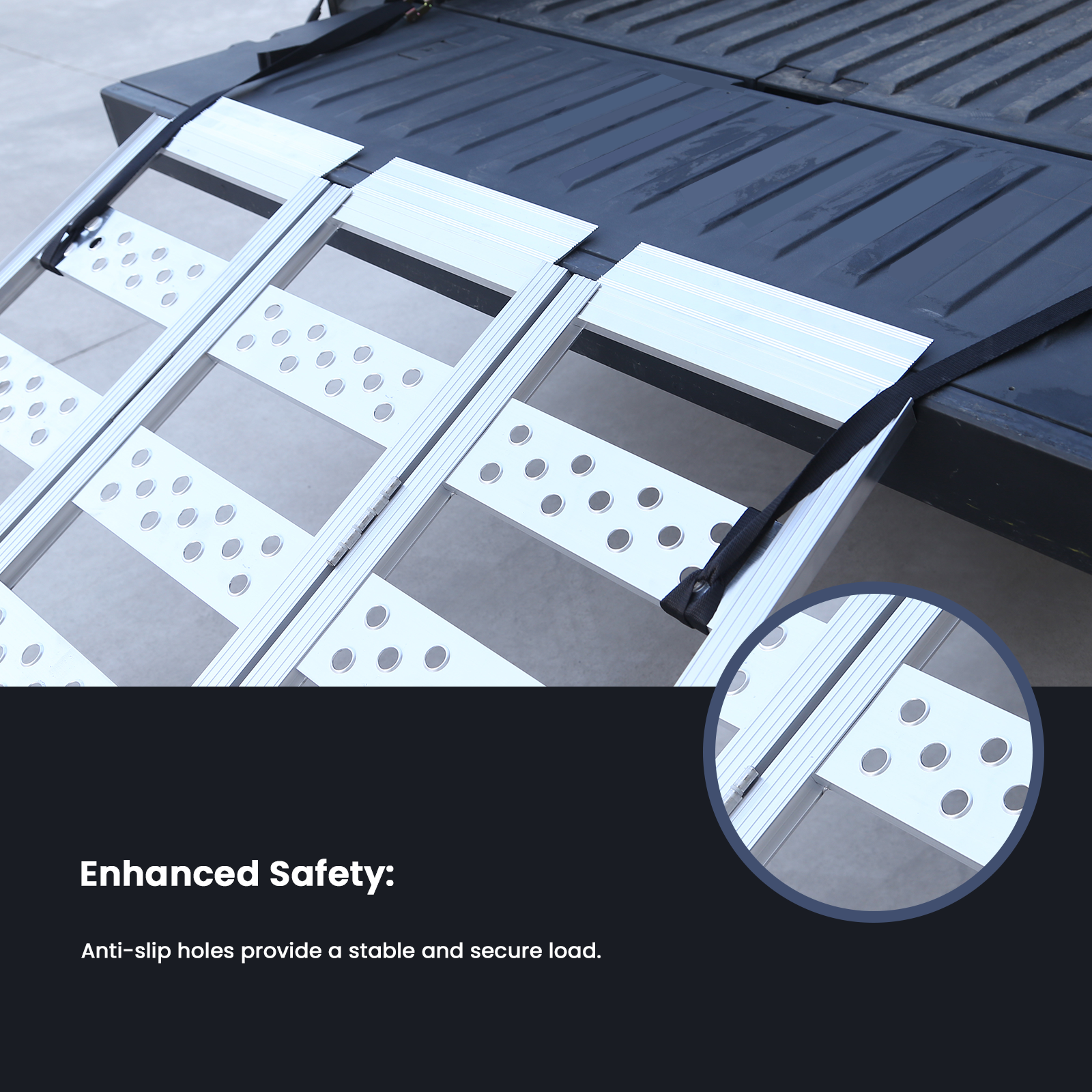 Tesla Cybertruck Loading Ramps Cybertruck Aluminum Portable Tri-Fold Loading Ramp Tesla Cybertruck Accessories Tesstudio?