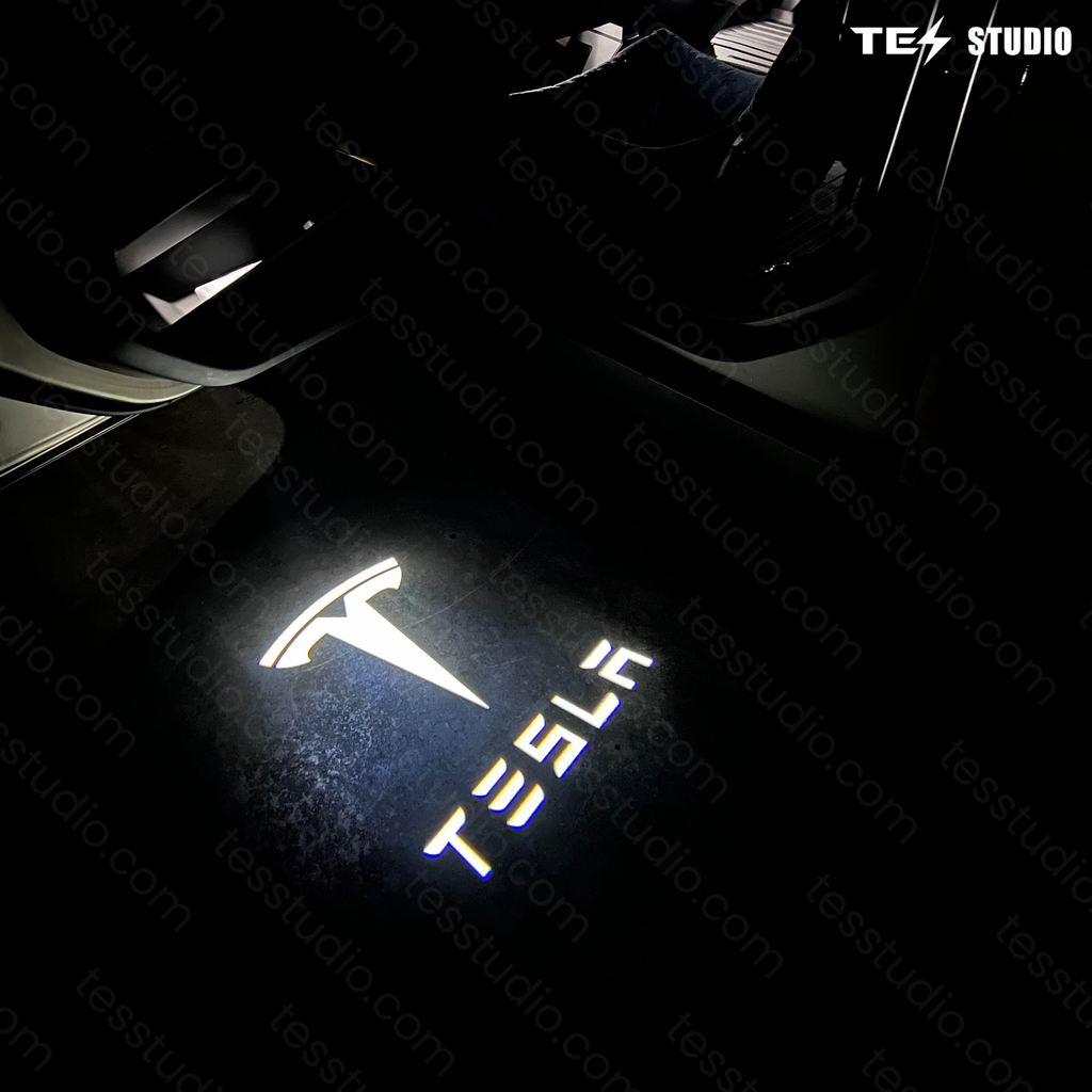 Tesla Accessories Welcome Puddle Lights Cybertruck Projector Door Step Light Interior Lights Bulbs Tesstudio?