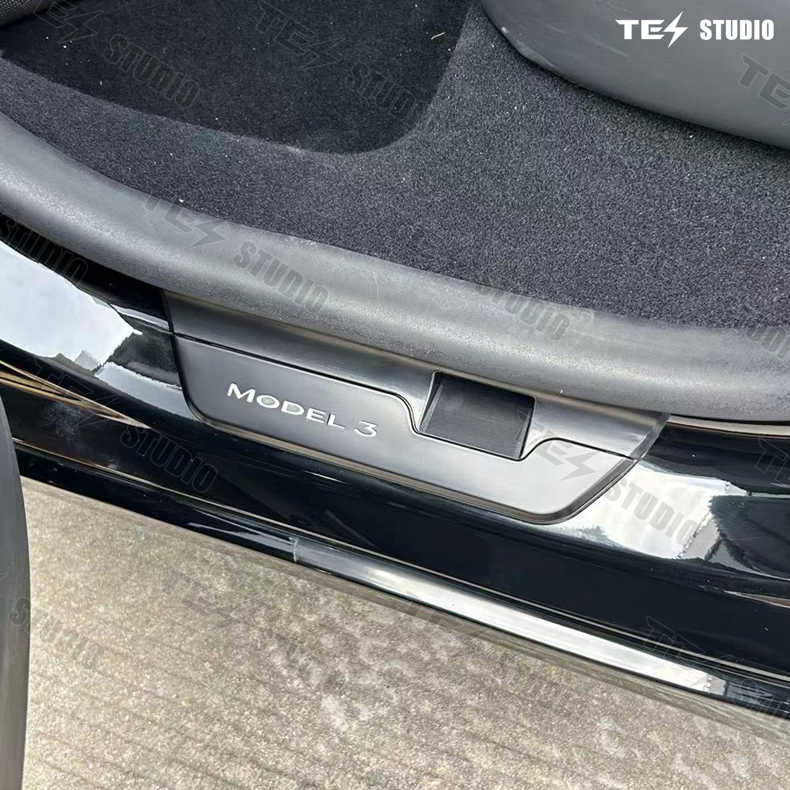 Tesla Model 3 Highland Illuminated Door Sills Led Door Sill Plate Door Sills Covers Plates Protector Illuminated Interior Accessories Tesstudio?