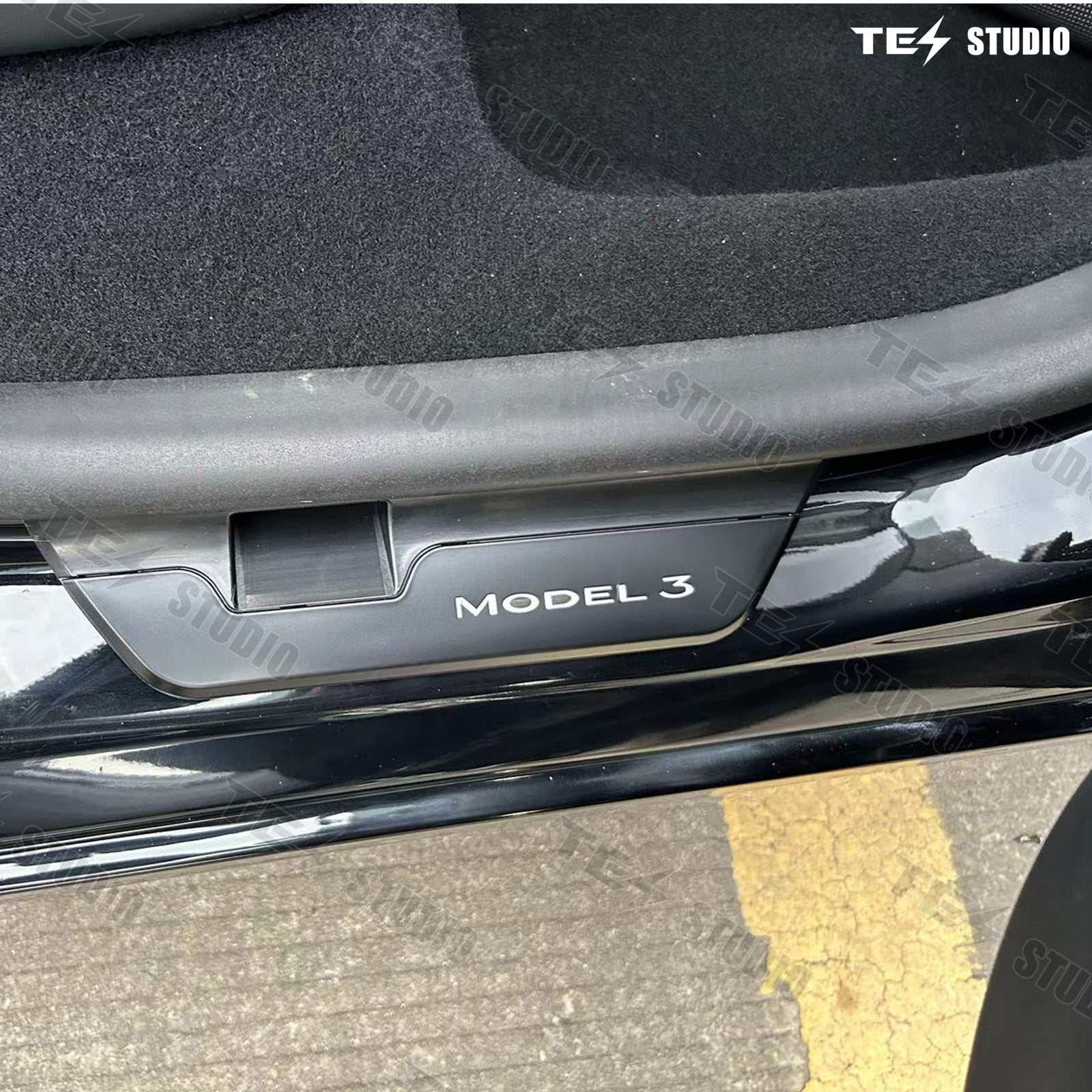 Tesla Model 3 Highland Illuminated Door Sills Led Door Sill Plate Door Sills Covers Plates Protector Illuminated Interior Accessories Tesstudio?