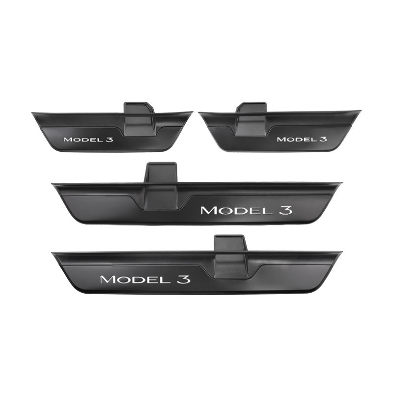 Tesla Model 3 Highland Illuminated Door Sills Led Door Sill Plate Door Sills Covers Plates Protector Illuminated Interior Accessories Tesstudio?
