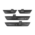 Tesla Model 3 Highland Illuminated Door Sills Led Door Sill Plate Door Sills Covers Plates Protector Illuminated Interior Accessories Tesstudio?