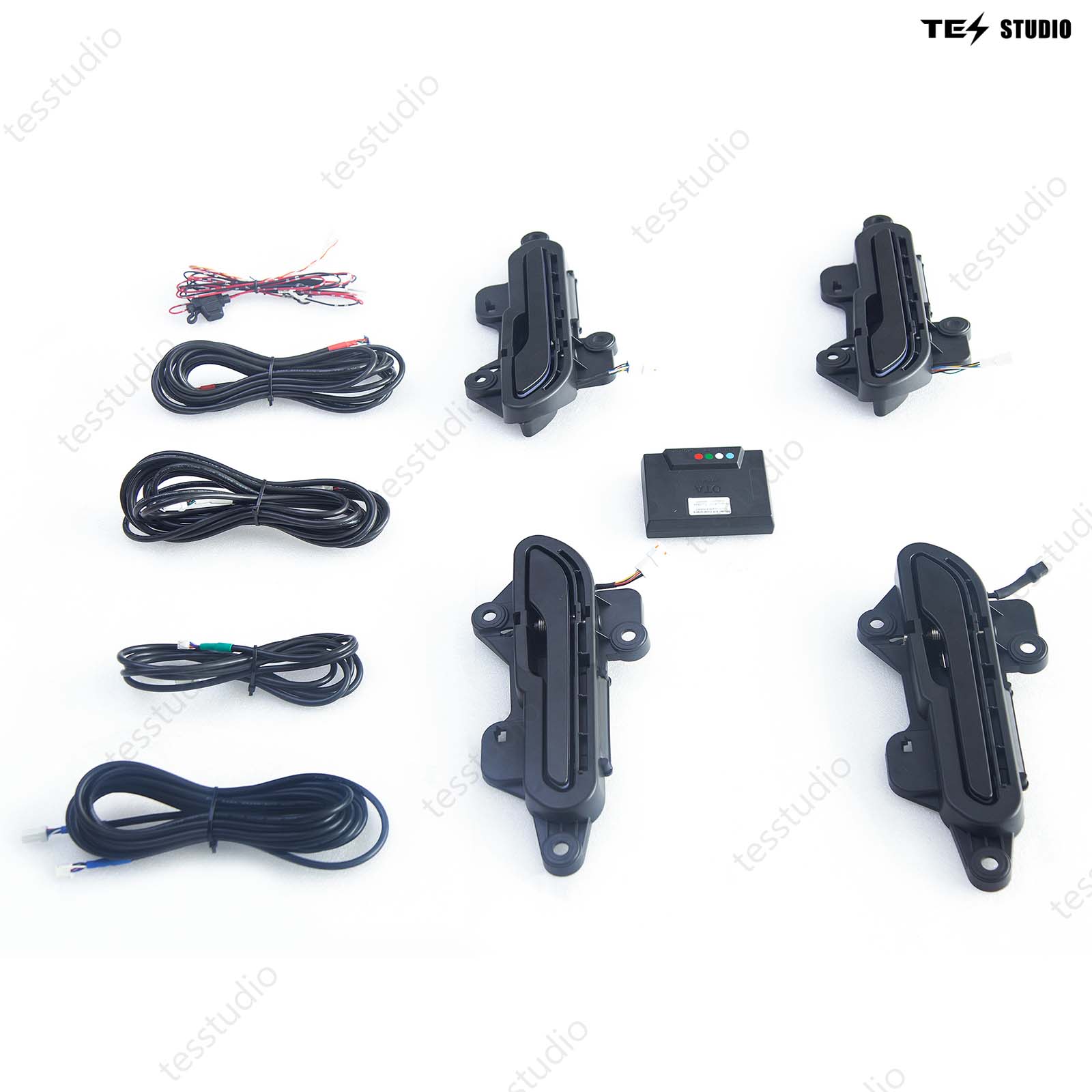 2026 Electric Auto Present Door Handles With Colorful LED For Tesla Model 3 / Y /Y Standard 4PCS