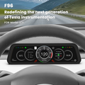 Tesla Model 3/Y F96C CarPlay Screen Dashboard Touchscreen Display Model Y Instrument Cluster Tesstudio?