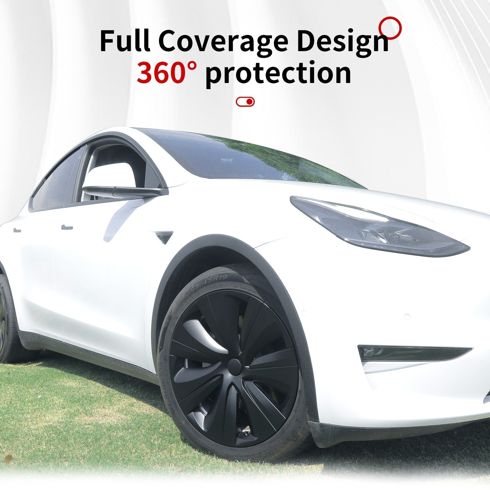 Tesla Model Y Hub Caps 19'' Hurricane Style Wheel Cover Tesla Accessories Model Y Rims Wheel Hub Cap Tesstudio?