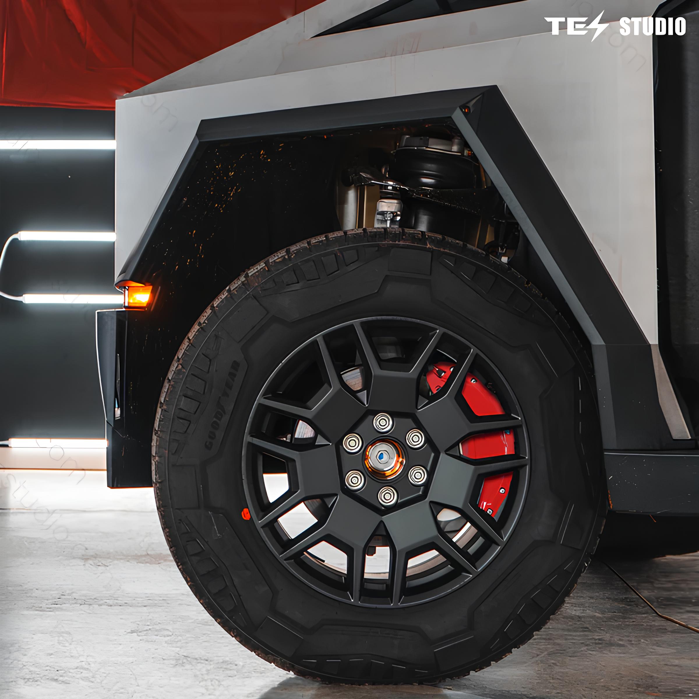Tesla Cybertruck Brake Caliper Cover Red Yellow Cybertruck Wheel Caliper Covers Tesstudio?