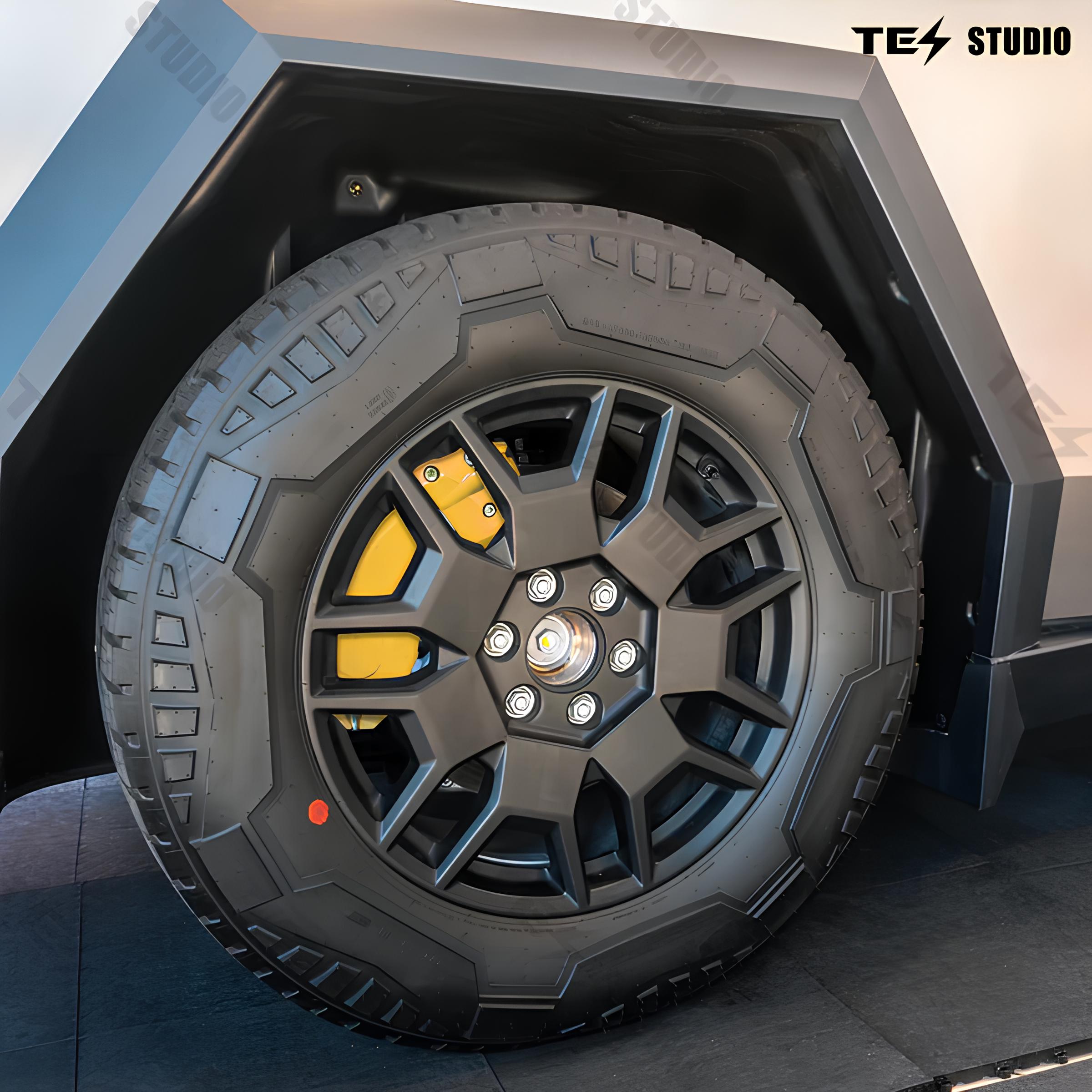 Tesla Cybertruck Brake Caliper Cover Red Yellow Cybertruck Wheel Caliper Covers Tesstudio?