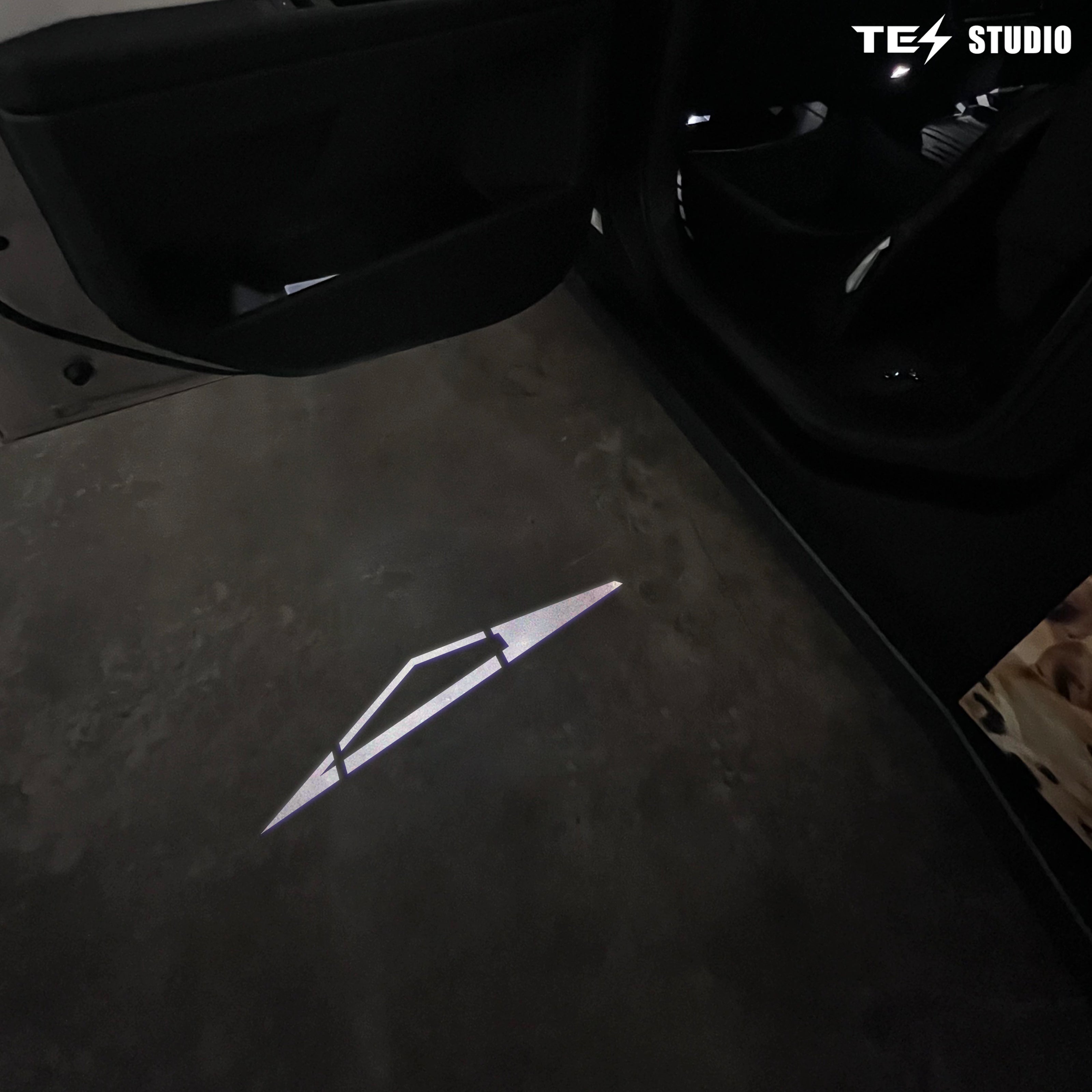 Tesla Accessories Welcome Puddle Lights Cybertruck Projector Door Step Light Interior Lights Bulbs Tesstudio?