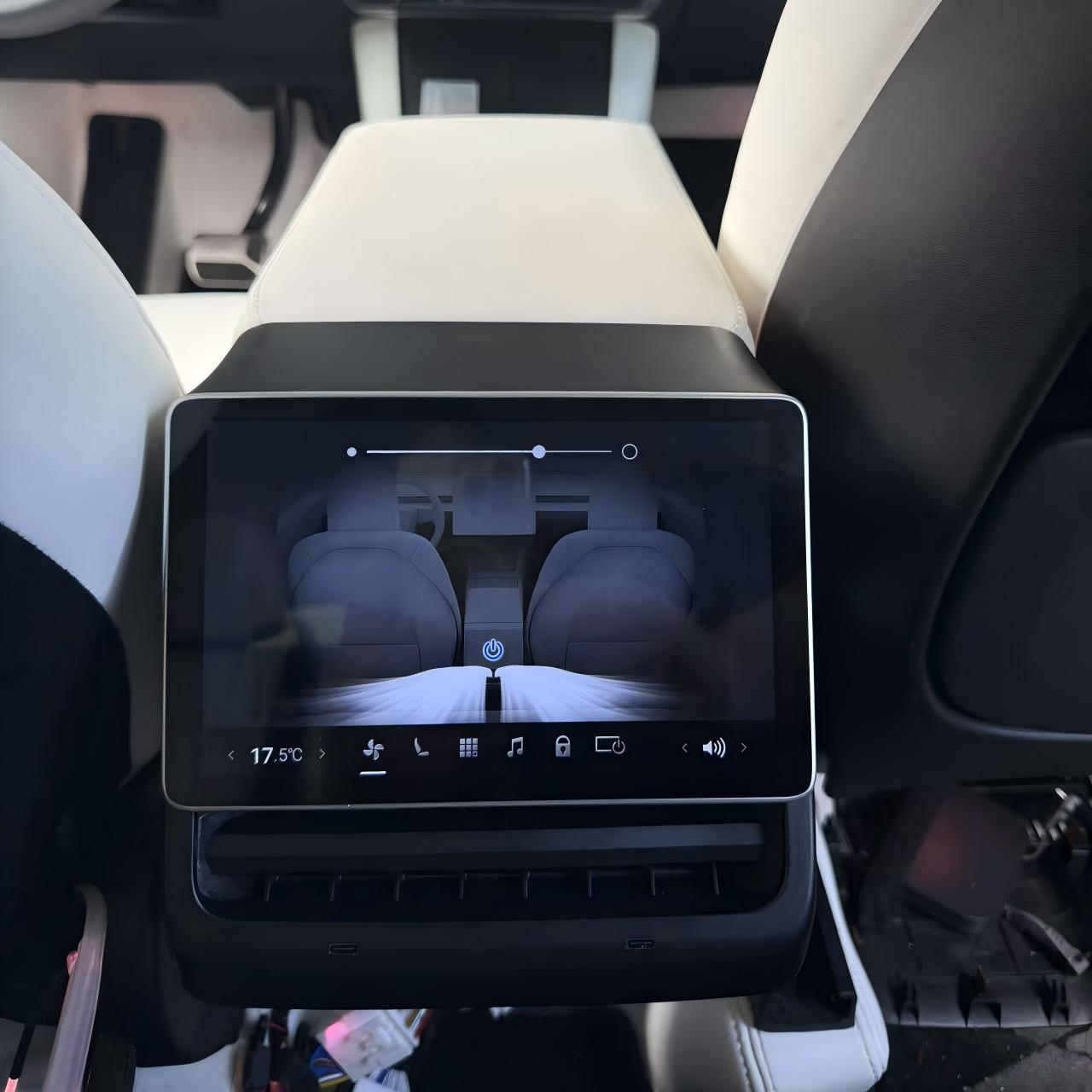 8 Inch Smart IPS Display HD Video R8 Plus Rear Entertainment Screen for Tesla Model 3/Y