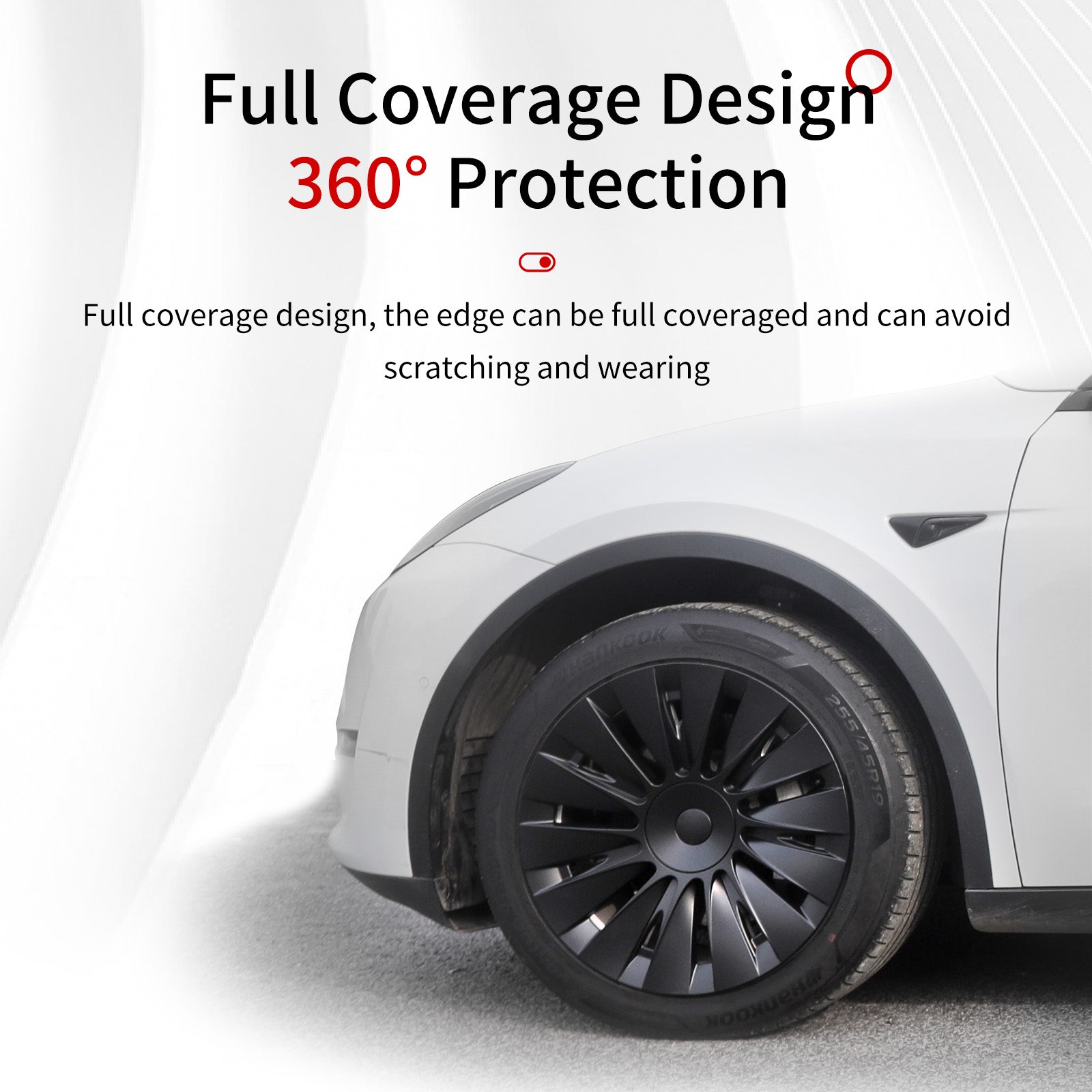 Tesla Model Y Wheels Hub Caps 19'' Cyclone Style Wheel Cover Tesla Model Y Wheel Covers Tesla Accessories Tesstudio?