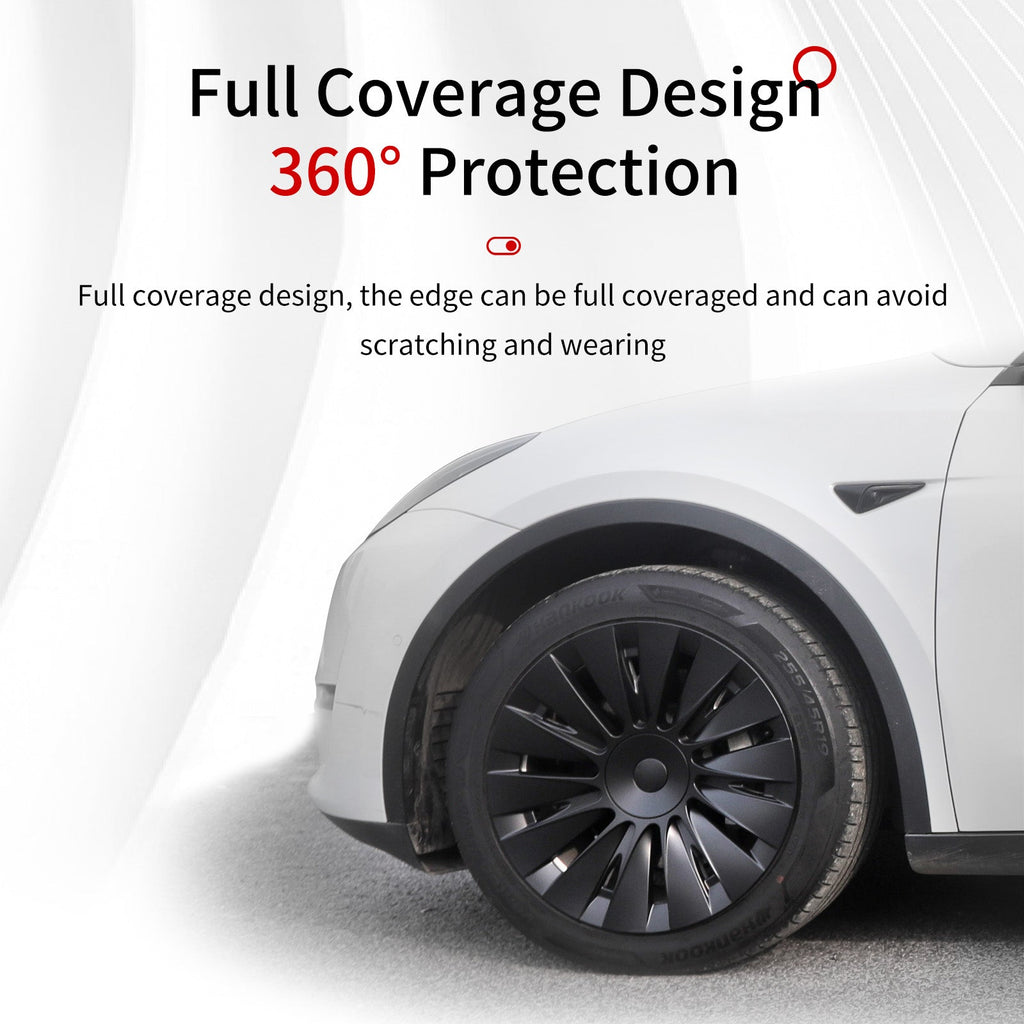 Tesla Model Y Wheels Hub Caps 19'' Cyclone Style Wheel Cover Tesla Model Y Wheel Covers Tesla Accessories Tesstudio?