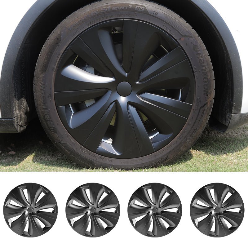 Tesla Model Y Hub Caps 19'' Hurricane Style Wheel Cover Tesla Accessories Model Y Rims Wheel Hub Cap Tesstudio?