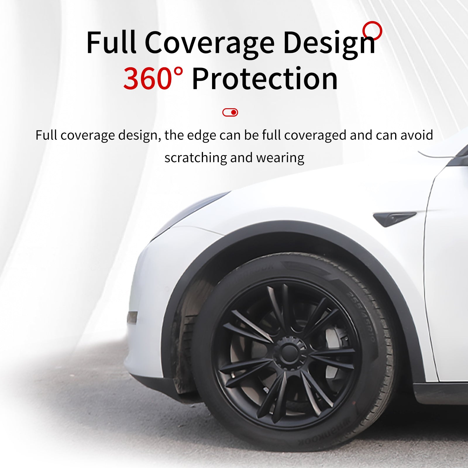 Tesla Model Y Hub Caps 19'' Sport Style Wheel Cover Tesla Tire Accessories Tesstudio? 