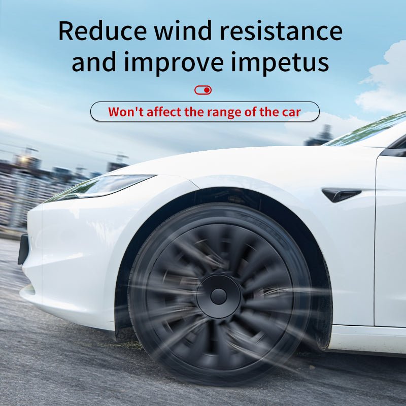 Tesla Model Y Protector Cover Kit 19'' Classic Storm Style Wheel Cover Model Y  Center Caps Tesstudio? 