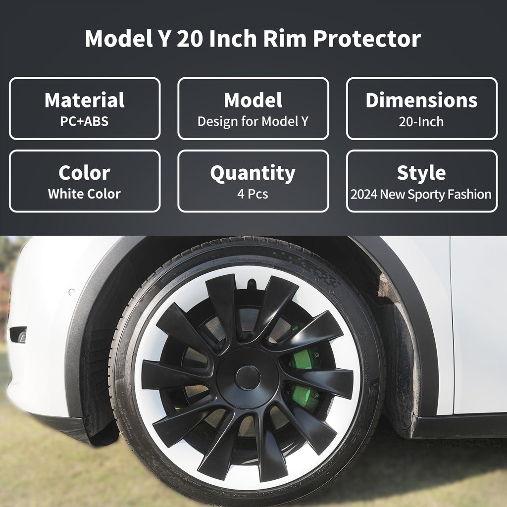 Tesla Model Y Wheel Hub Protection Ring 20 inch Model Y Wheels Tesla Wheel Model Y Mods Accessories Tesstudio?