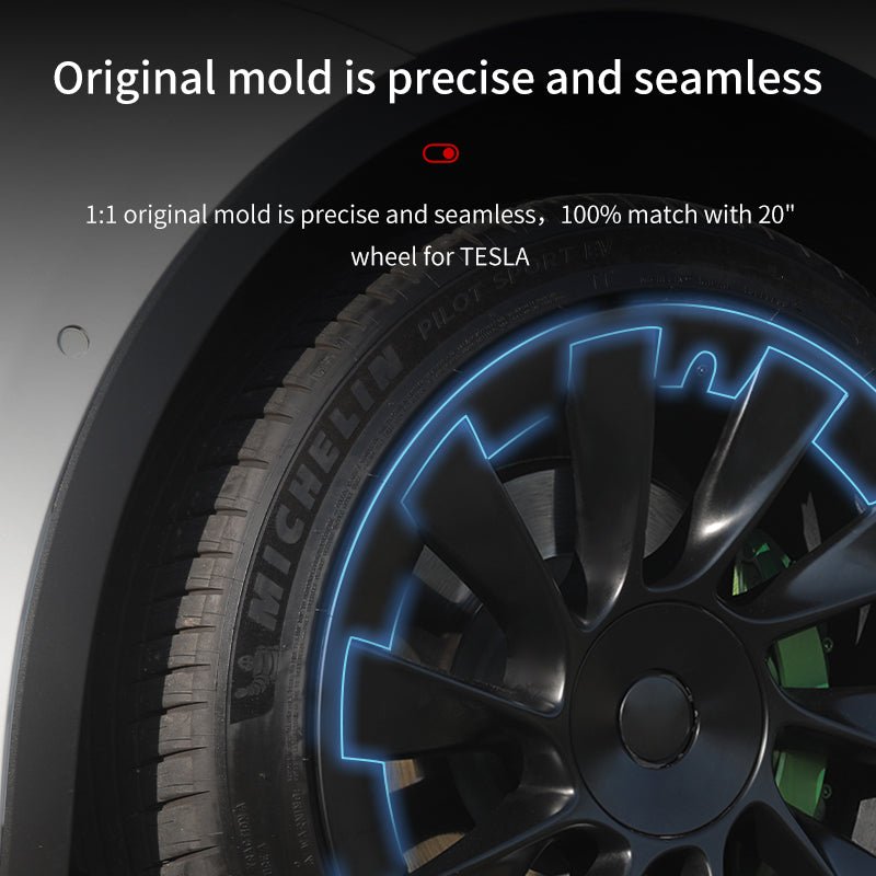 Tesla Model Y Wheel Hub Protection Ring 20 inch Model Y Wheels Tesla Wheel Model Y Mods Accessories Tesstudio?