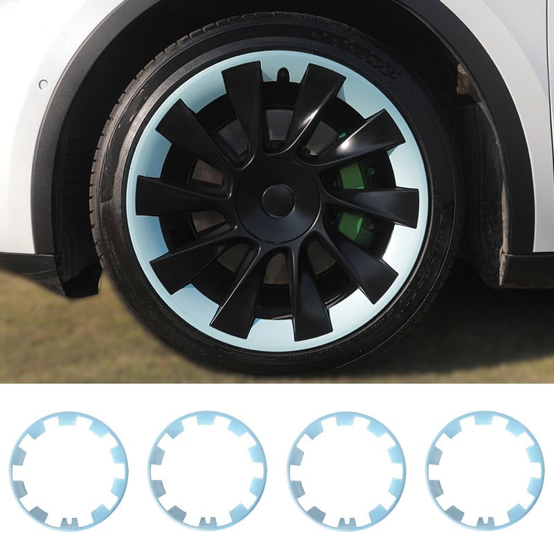 Tesla Model Y Wheel Hub Protection Ring 20 inch Model Y Wheels Tesla Wheel Model Y Mods Accessories Tesstudio?