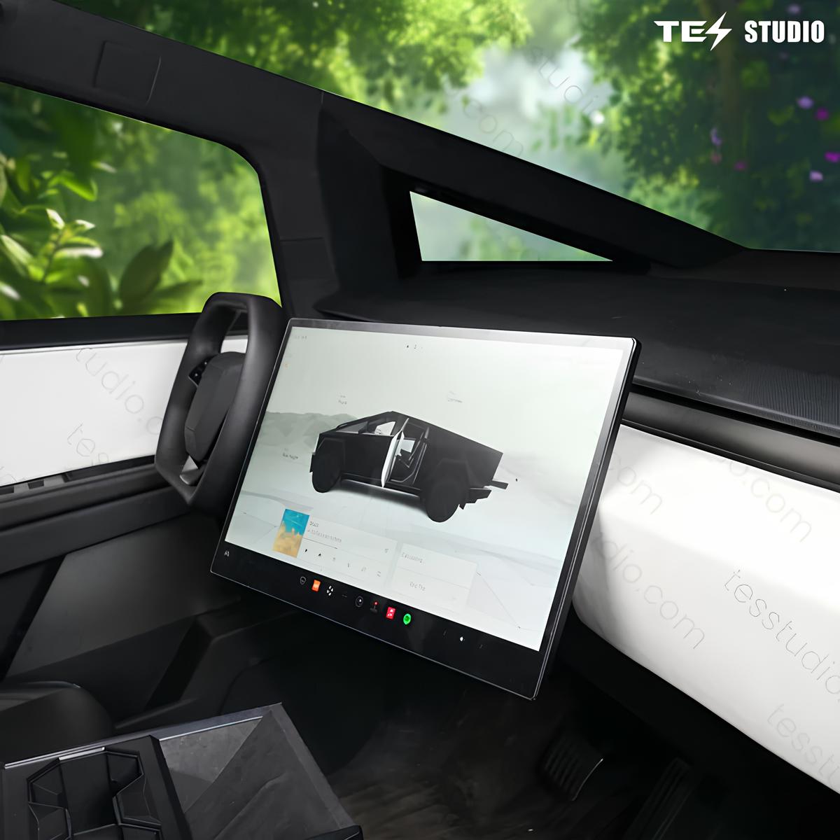 Swivel Mount Kit Screen Rotating Holder For Cybertruck Tesstudio?