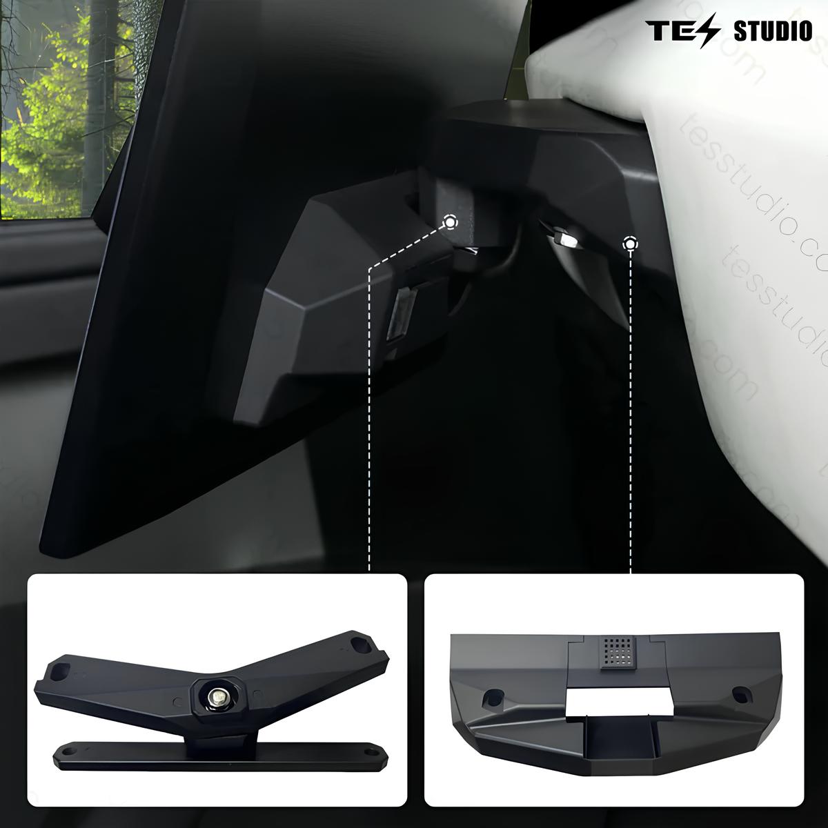 Swivel Mount Kit Screen Rotating Holder For Cybertruck Tesstudio?