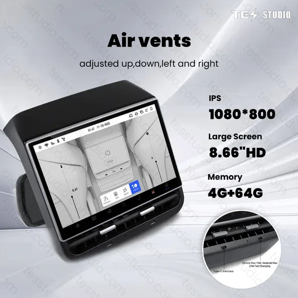 Model 3/Y R86 Rear Entertainment Display Tesstudio?