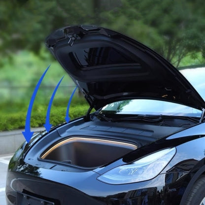 Tesstudio Electric Power Frunk Front Trunk Soft Closing Lock For Tesla Accessories Model X