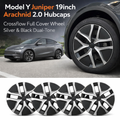 Tesla Model Y Juniper (2025.03+)用 Arachnid 2.0スタイル 19インチ クロスフロー ハブキャップ