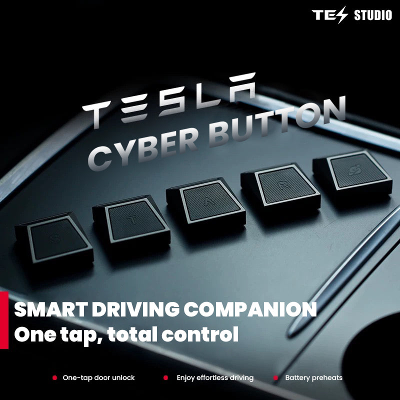 Tesla Model 3/Y Interior Accessories Physical Bluetooth Commander Buttons 