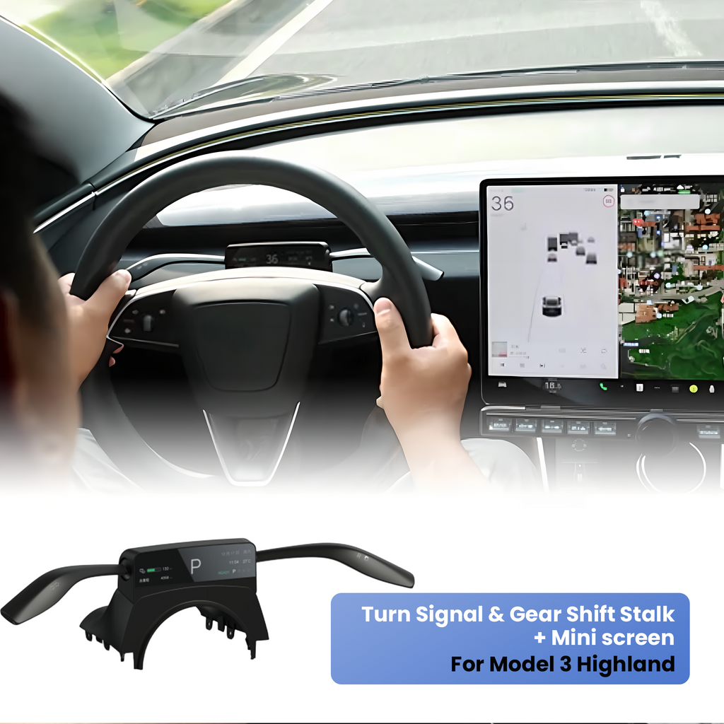 Tesstudio Turn Signal Gear Stalk For Model 3 Highland