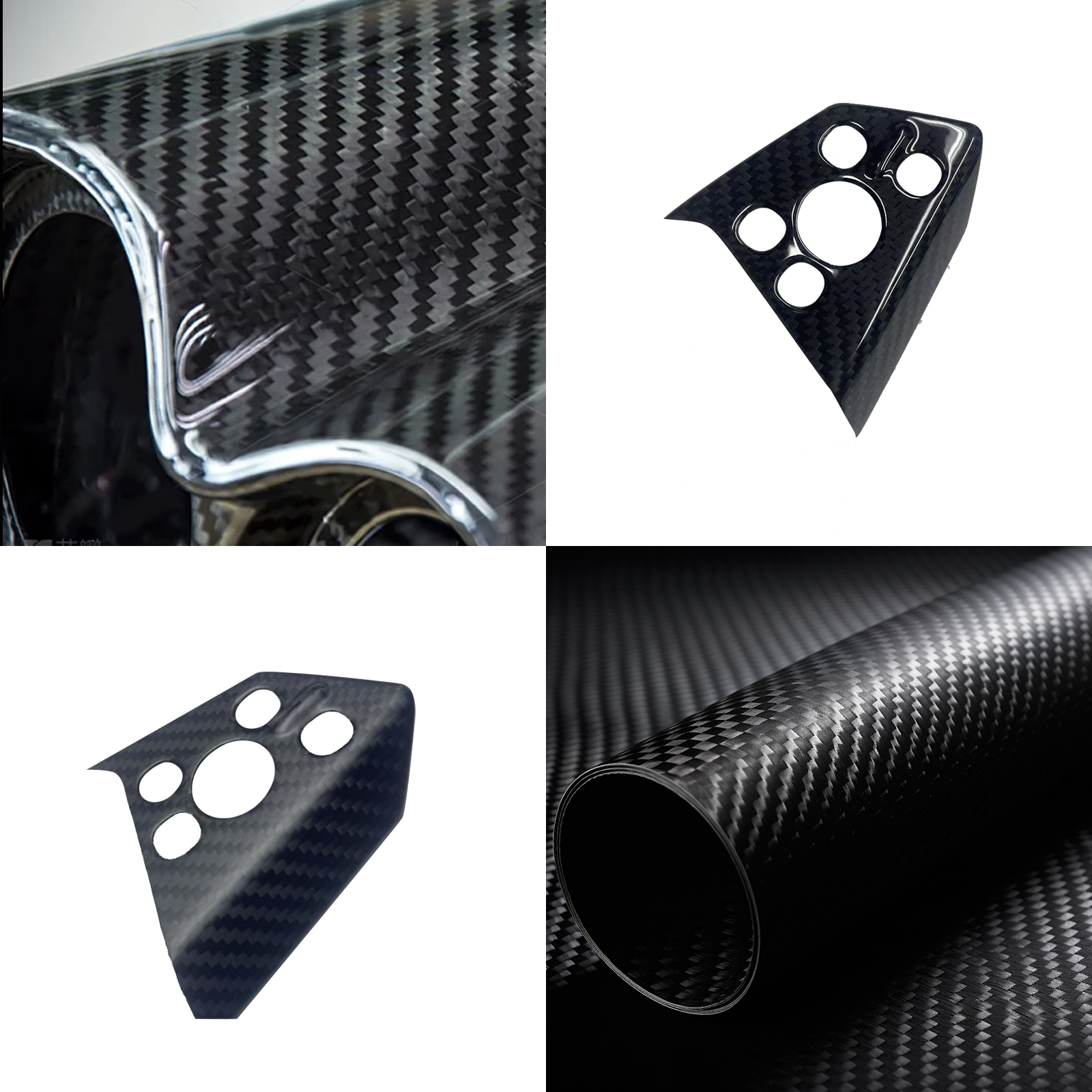 Tesla Cybertruck Carbon Fiber Reading Light Cover Cybertruck Dome Light Cover Tesla Cybertruck Interior Accessories Tesstudio?