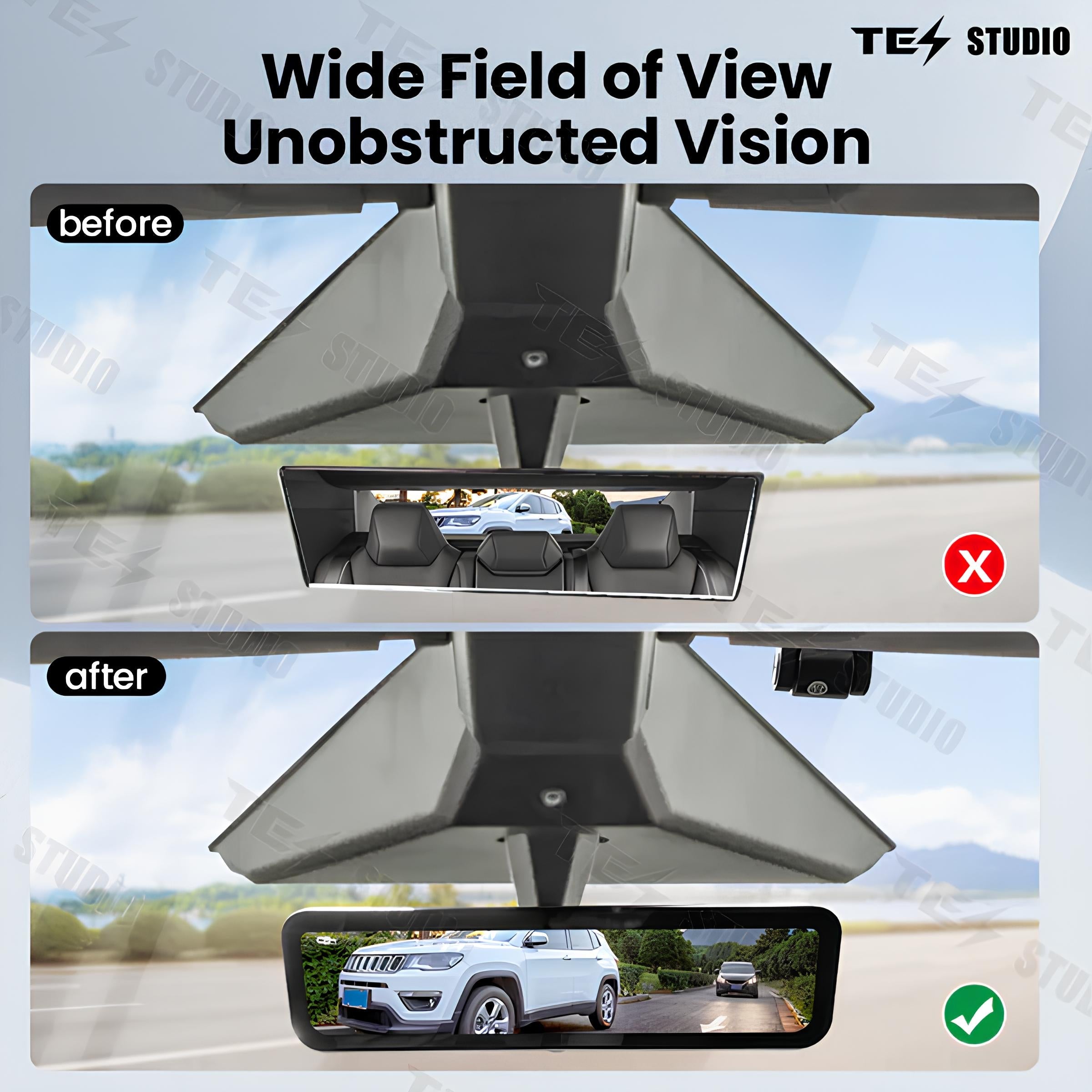 Tesla Cybertruck S92 Streaming Rearview Mirror Recorder Tesstudio?