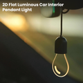 テスラ全モデル対応 2D平面発光 車内用ペンダントライト