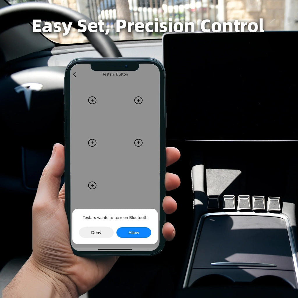 Physical Buttons Control Panel for Tesla Model 3/Model Y ¨C Bluetooth Smart Center Console Buttons-easy set,precision control