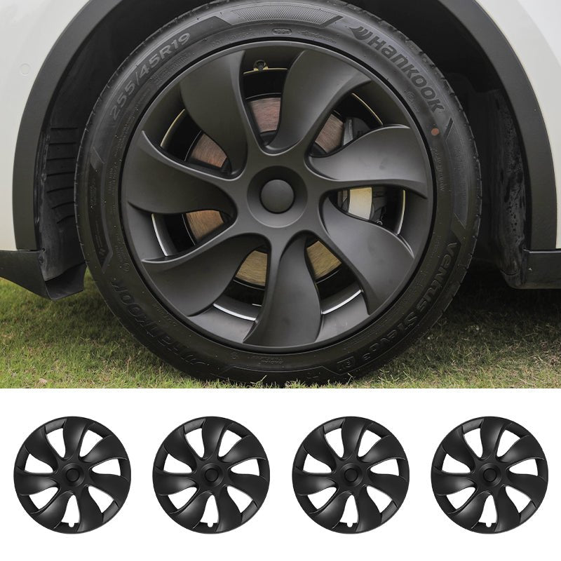 Tesla Model Y Wheels Hub Caps 19'' Cyclone Style Wheel Cover Tesla Model Y Wheel Covers Tesla Accessories Tesstudio?