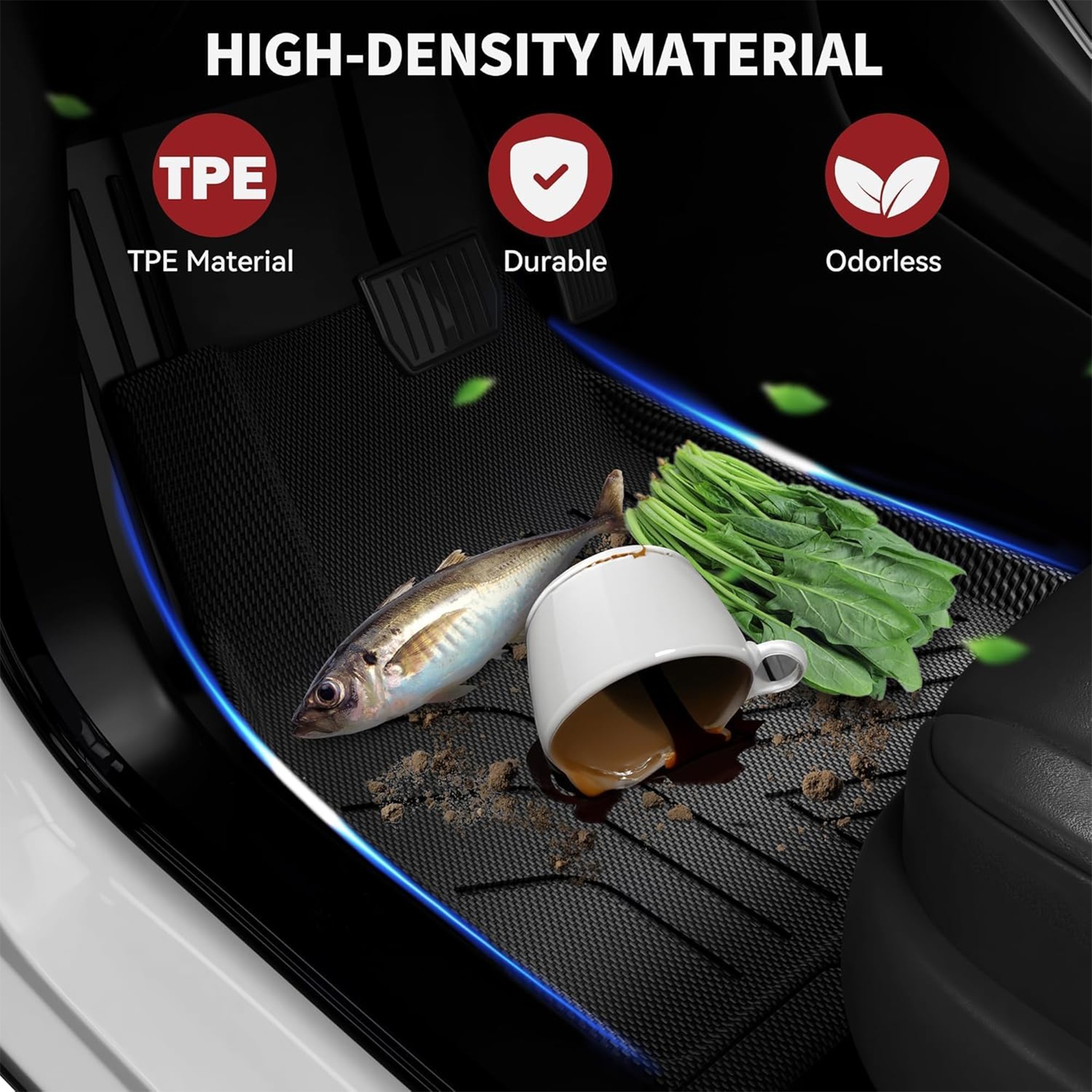 TPEマット テスラ モデルY ジュニパー用フロアマット